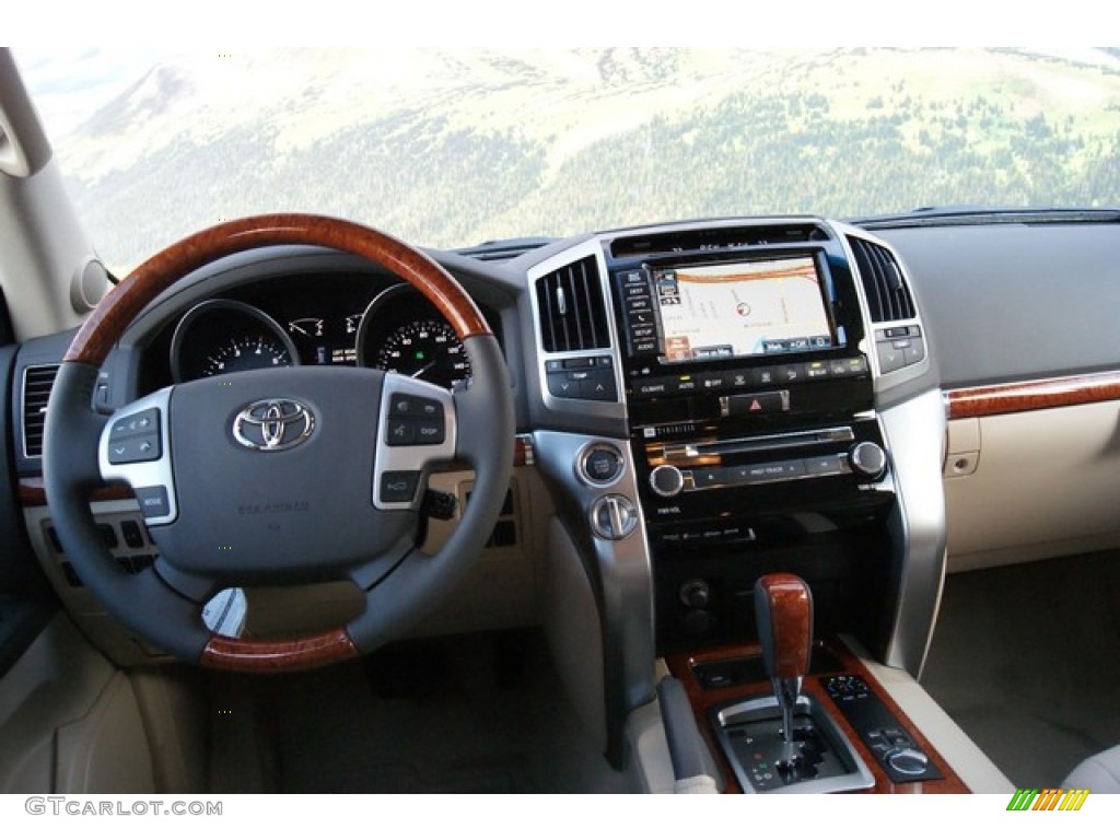 2014 Toyota Land Cruiser Standard Land Cruiser Model Sandstone Dashboard Photo #88509466