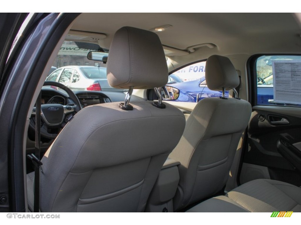 2012 Focus SEL Sedan - Sterling Grey Metallic / Stone photo #11