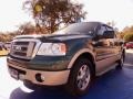 2008 Forest Green Metallic Ford F150 King Ranch SuperCrew  photo #1