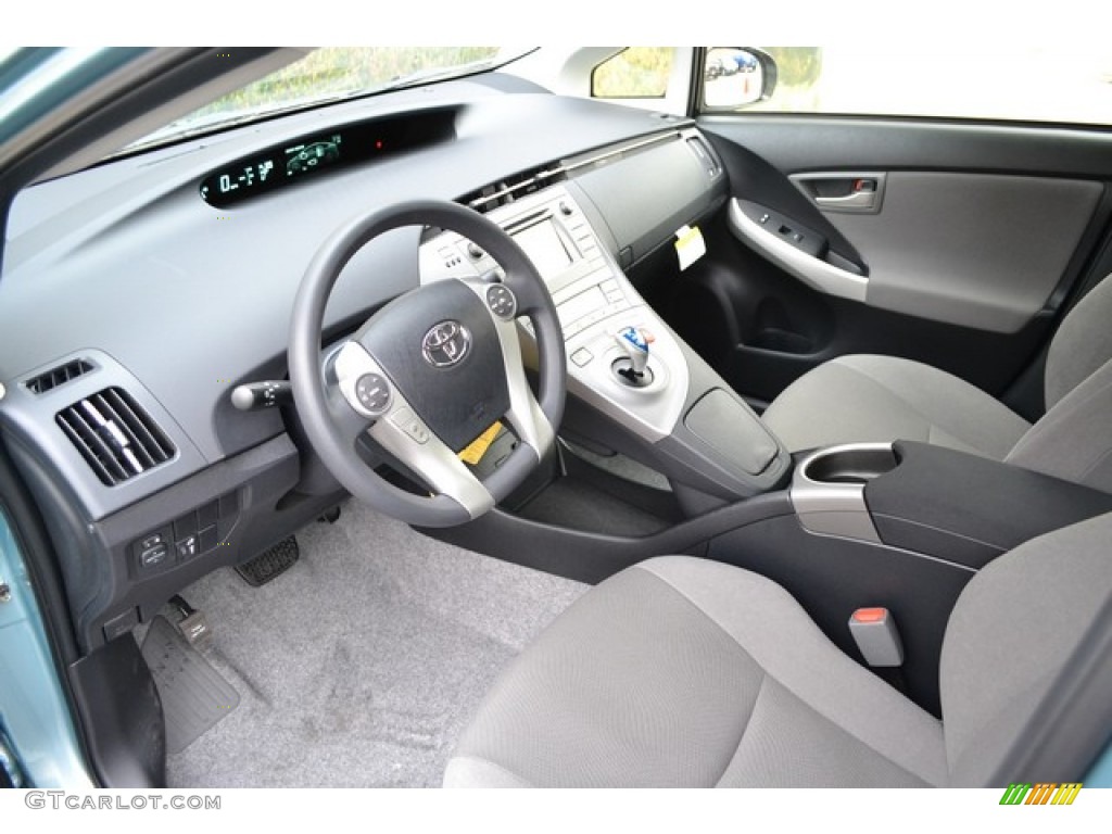 Dark Gray Interior 2014 Toyota Prius Two Hybrid Photo #88510458