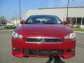 2009 Rally Red Pearl Mitsubishi Lancer GTS  photo #12