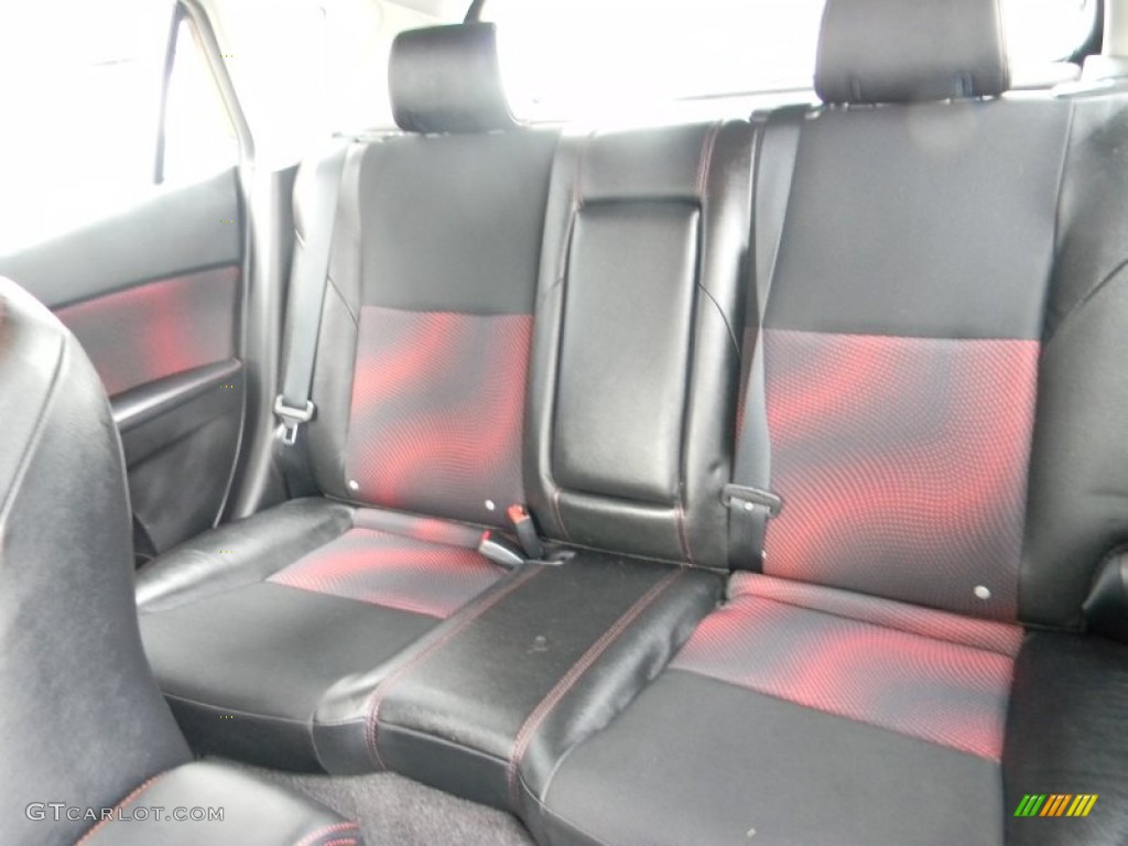 Black/Red Interior 2011 Mazda MAZDA3 MAZDASPEED3 Photo #88510554