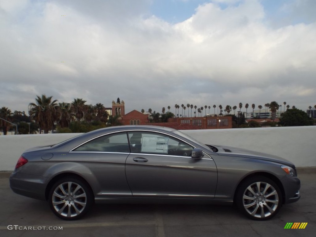 Palladium Silver Metallic 2014 Mercedes-Benz CL 550 4Matic Exterior Photo #88510690