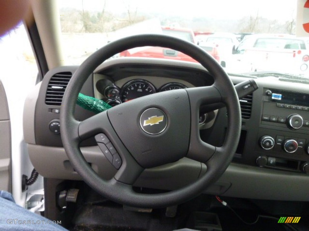2014 Chevrolet Silverado 3500HD WT Regular Cab 4x4 Plow Truck Steering Wheel Photos