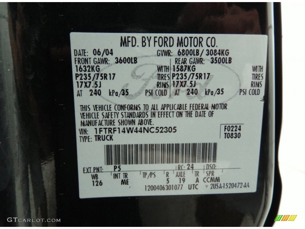 2004 F150 XLT Regular Cab 4x4 - Aspen Green Metallic / Dark Flint photo #24