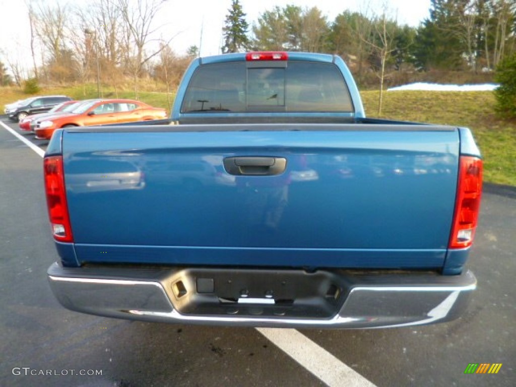 2003 Ram 1500 ST Quad Cab 4x4 - Atlantic Blue Pearl / Dark Slate Gray photo #5