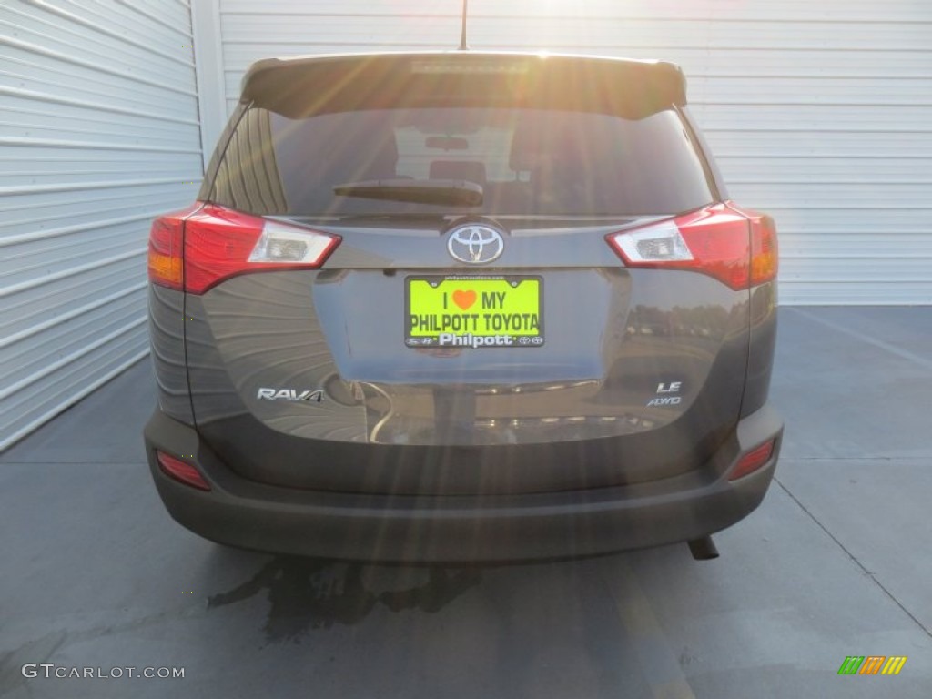2013 RAV4 LE AWD - Magnetic Gray Metallic / Ash photo #5