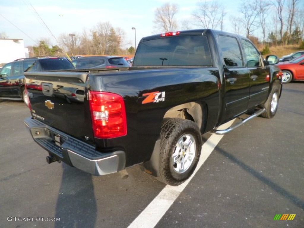 2009 Silverado 1500 LT Z71 Crew Cab 4x4 - Black / Ebony photo #6