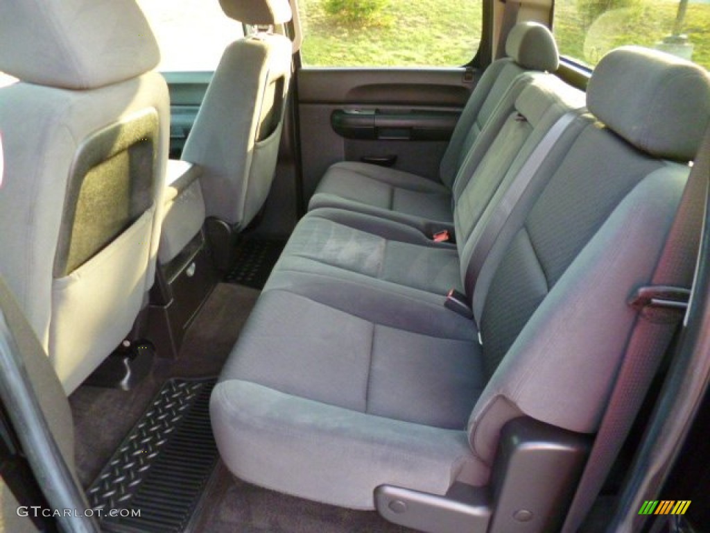 2009 Chevrolet Silverado 1500 LT Z71 Crew Cab 4x4 Rear Seat Photo #88512798