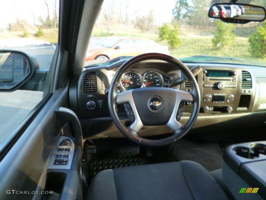 2009 Silverado 1500 LT Z71 Crew Cab 4x4 - Black / Ebony photo #14