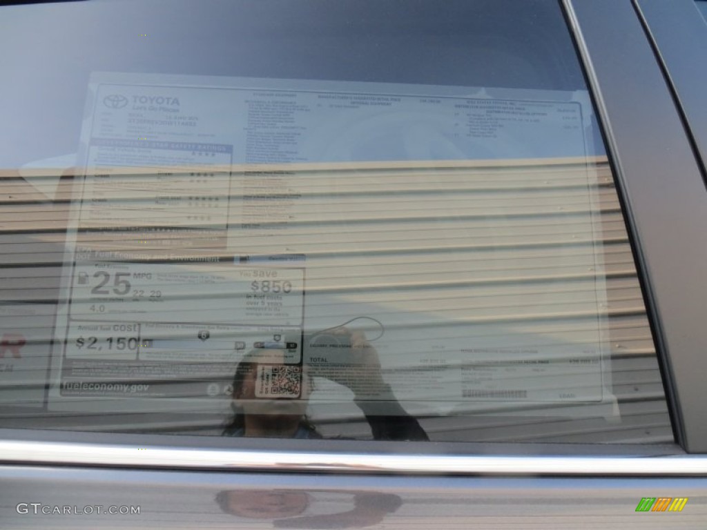 2013 RAV4 LE AWD - Magnetic Gray Metallic / Ash photo #34