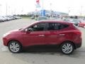 Garnet Red - Tucson Limited AWD Photo No. 6
