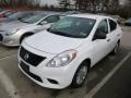 Fresh Powder White - Versa 1.6 S Sedan Photo No. 3
