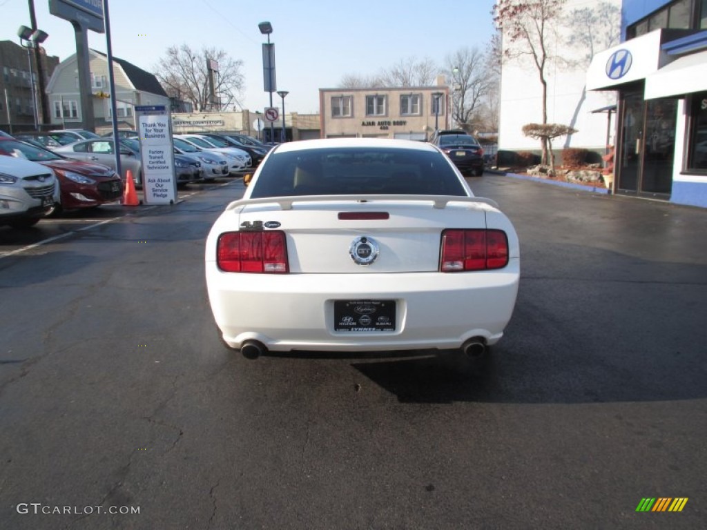 2007 Mustang GT Premium Coupe - Performance White / Medium Parchment photo #5