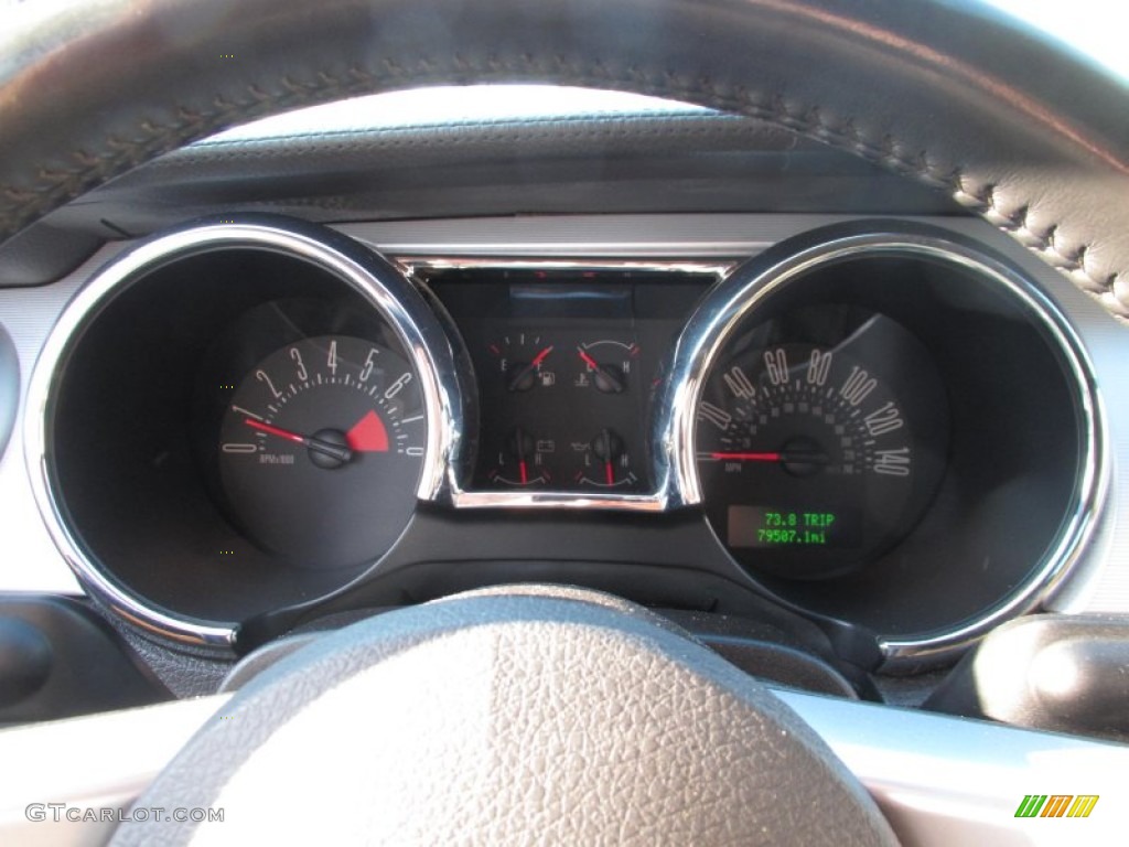 2007 Mustang GT Premium Coupe - Performance White / Medium Parchment photo #12
