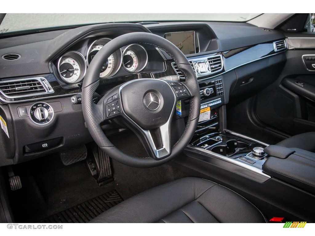 2014 Mercedes-Benz E 350 Sport Sedan Black Dashboard Photo #88514748