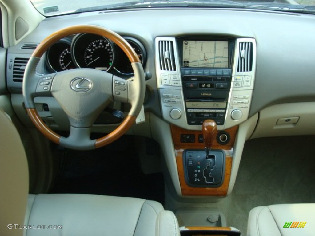 2009 RX 350 AWD - Crystal White Mica / Parchment photo #11