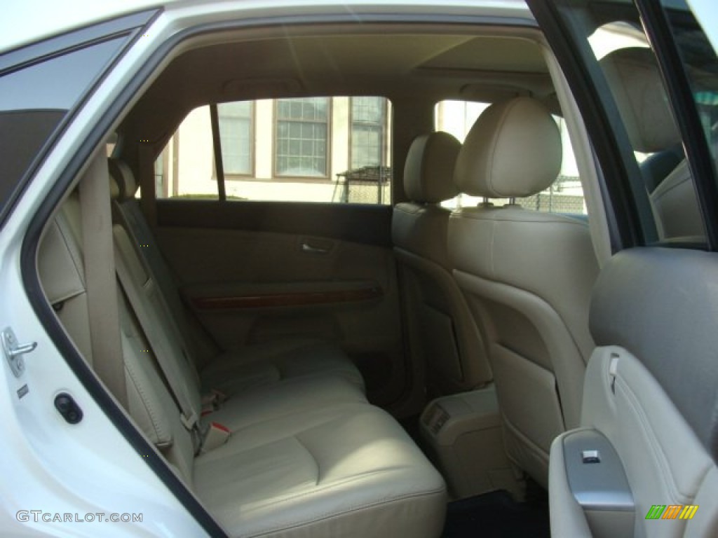 2009 RX 350 AWD - Crystal White Mica / Parchment photo #22