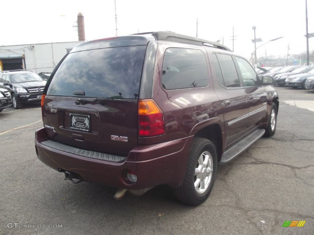 2006 Envoy XL SLT 4x4 - Cranberry Red Metallic / Light Tan/Ebony Black photo #3