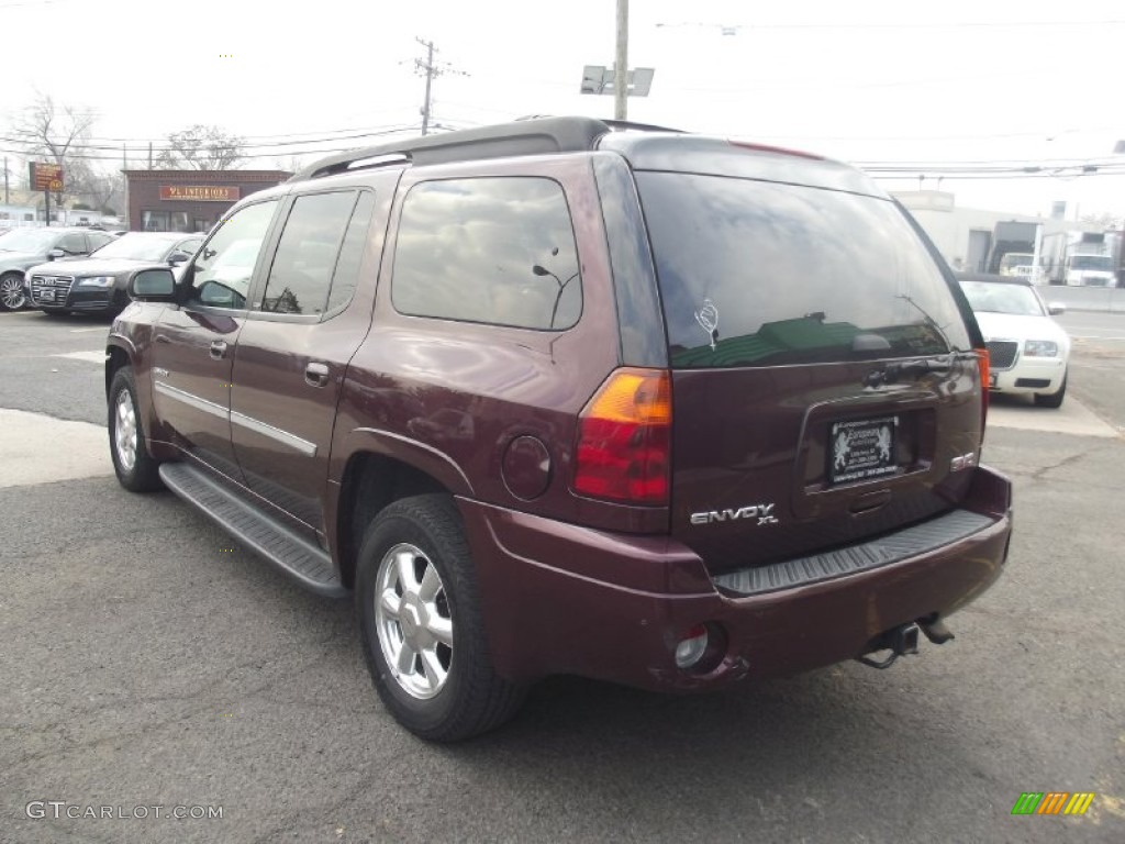 2006 Envoy XL SLT 4x4 - Cranberry Red Metallic / Light Tan/Ebony Black photo #4