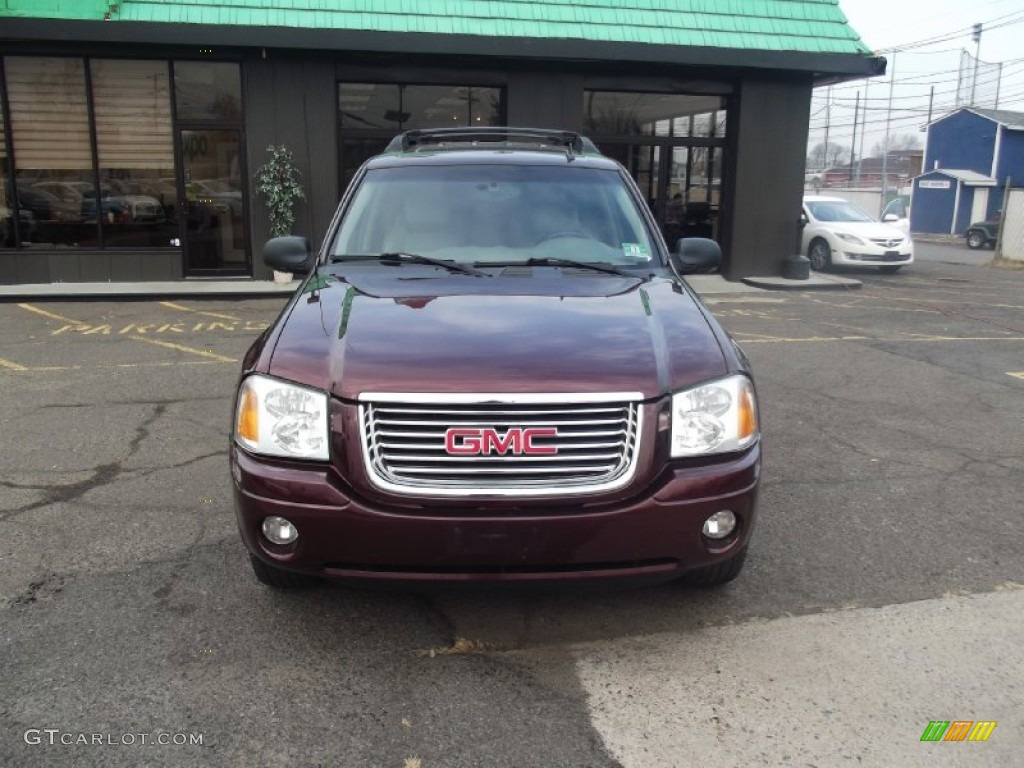 2006 Envoy XL SLT 4x4 - Cranberry Red Metallic / Light Tan/Ebony Black photo #7