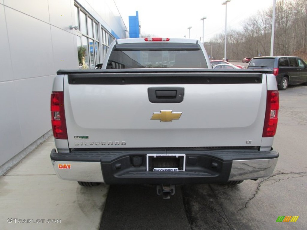 2011 Silverado 1500 LT Regular Cab 4x4 - Sheer Silver Metallic / Ebony photo #5