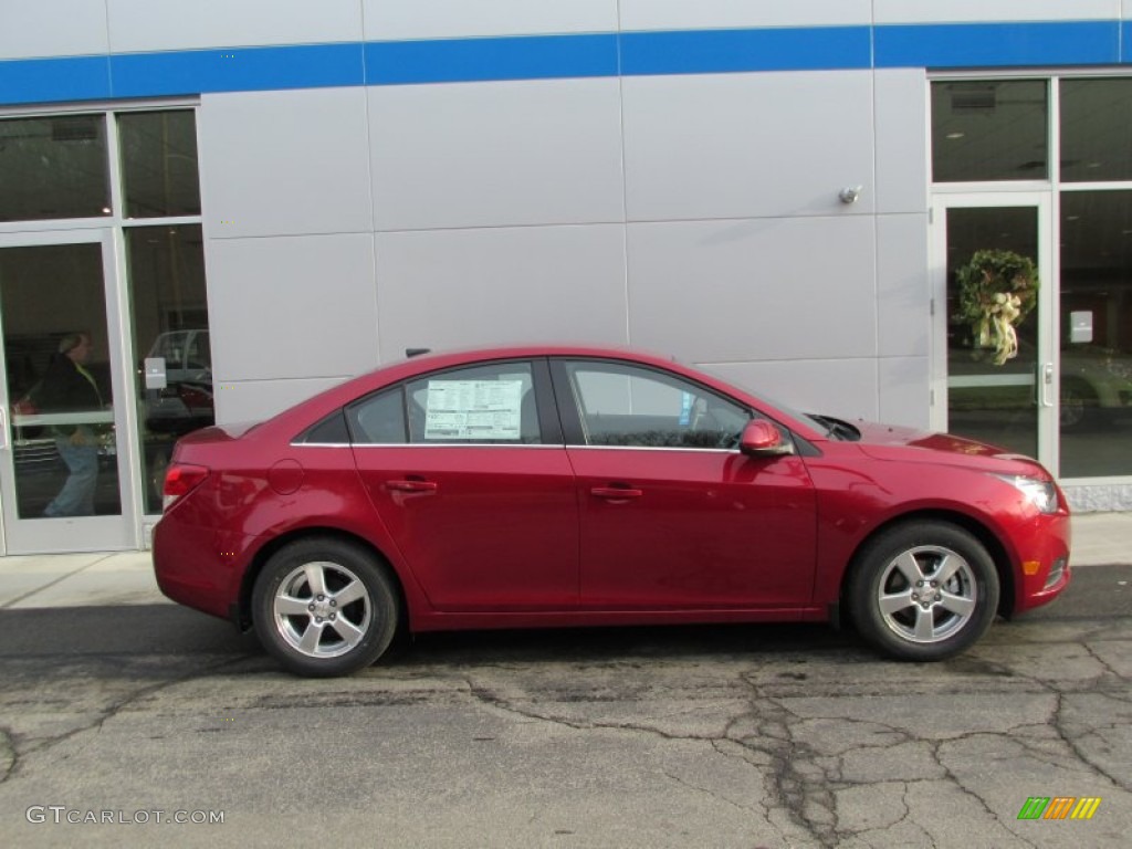 2014 Cruze LT - Crystal Red Tintcoat / Jet Black photo #2