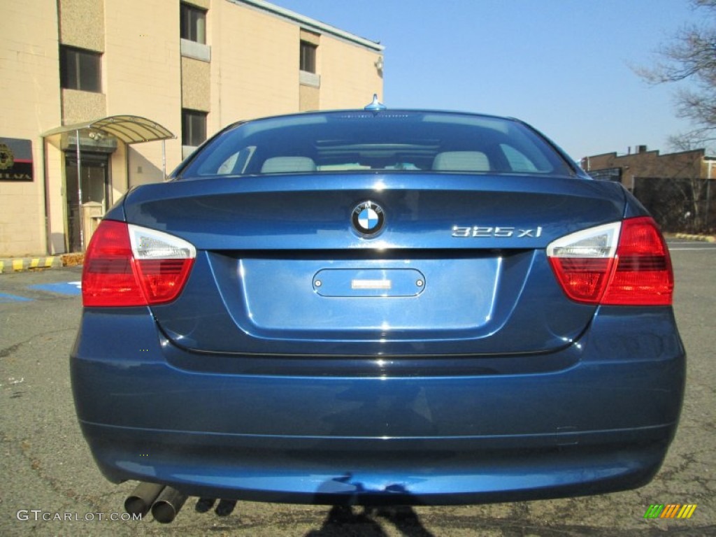 2006 3 Series 325xi Sedan - Mystic Blue Metallic / Grey photo #6
