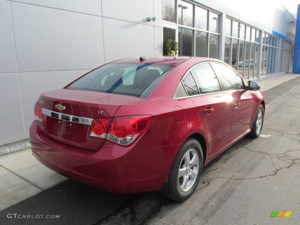 2014 Cruze LT - Crystal Red Tintcoat / Jet Black photo #4