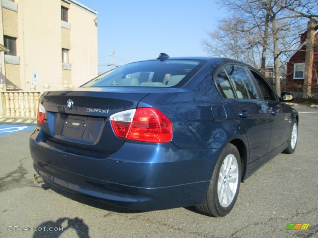 2006 3 Series 325xi Sedan - Mystic Blue Metallic / Grey photo #7