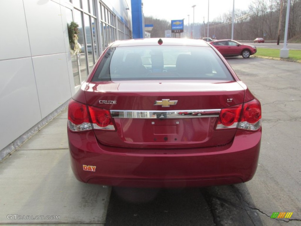 2014 Cruze LT - Crystal Red Tintcoat / Jet Black photo #5