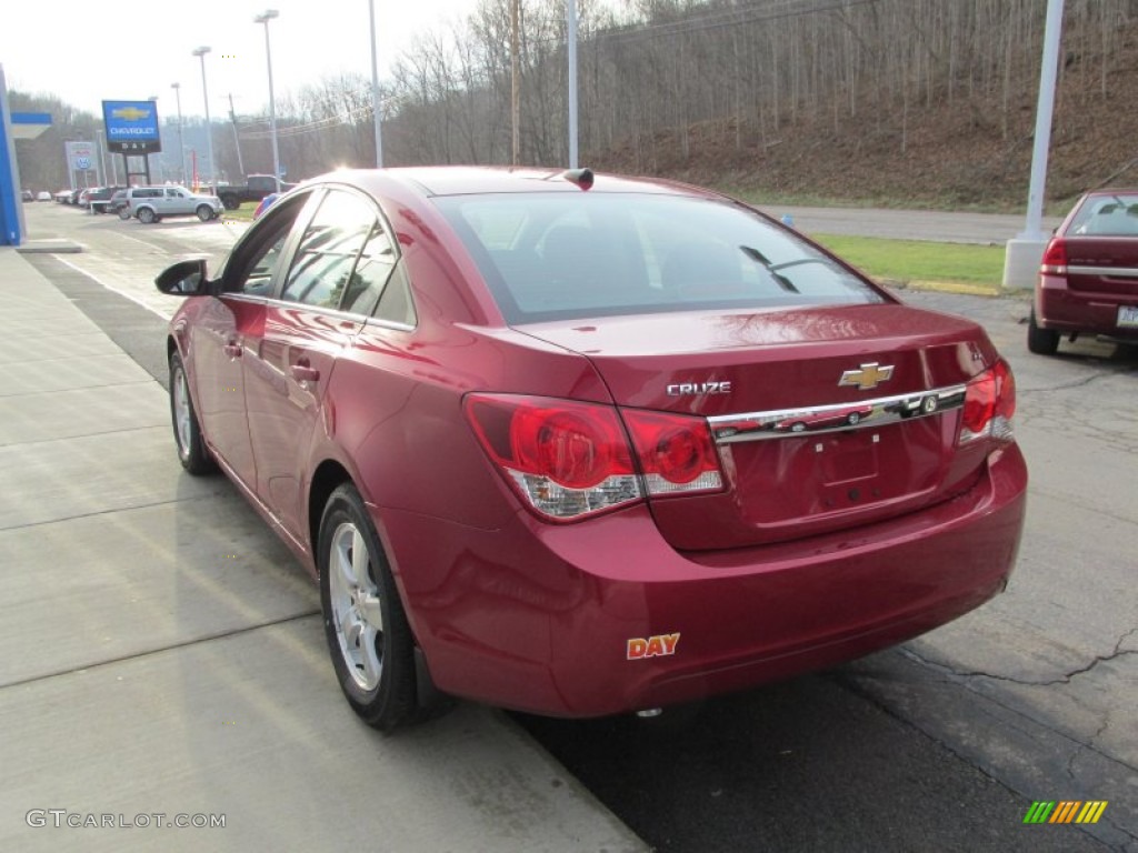 2014 Cruze LT - Crystal Red Tintcoat / Jet Black photo #6