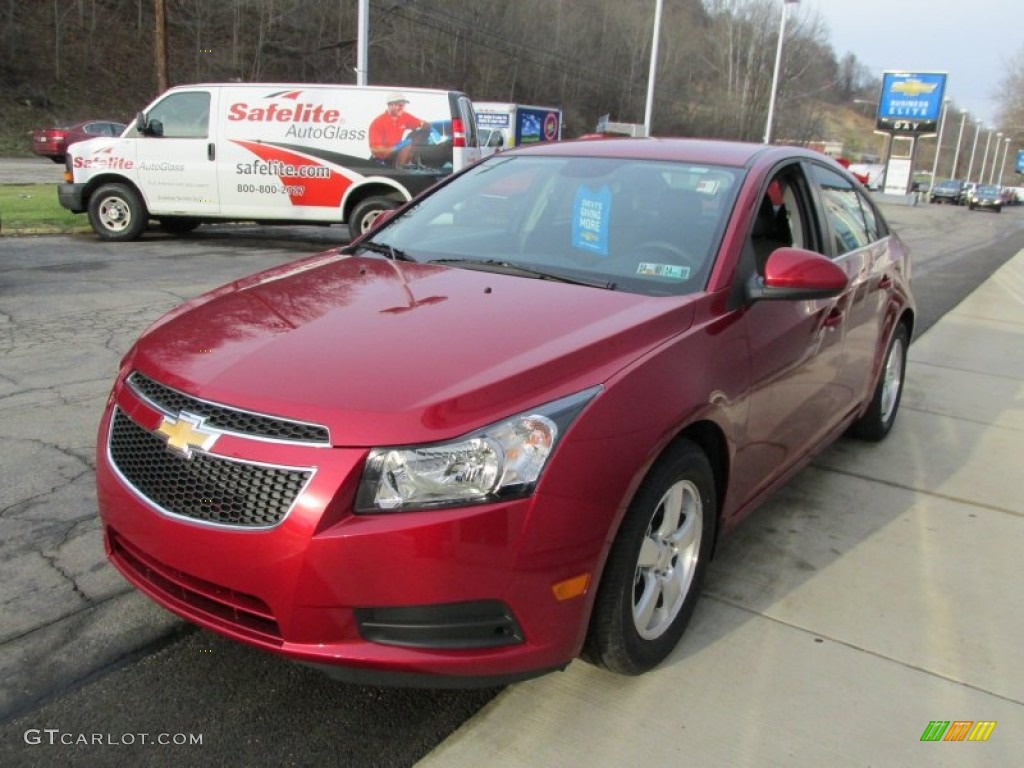 2014 Cruze LT - Crystal Red Tintcoat / Jet Black photo #7
