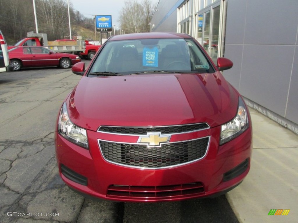 2014 Cruze LT - Crystal Red Tintcoat / Jet Black photo #8