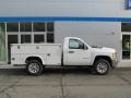 Summit White - Silverado 3500HD WT Regular Cab Dual Rear Wheel 4x4 Utility Photo No. 2