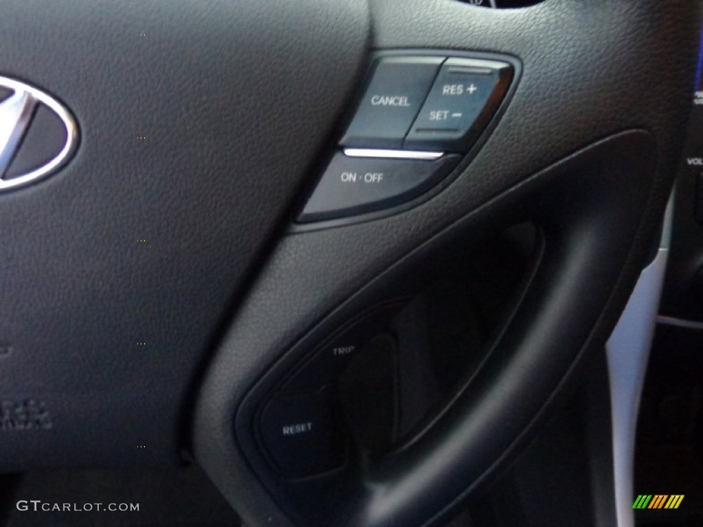 2011 Sonata SE - Midnight Black / Gray photo #23