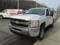 Summit White - Silverado 3500HD WT Regular Cab Dual Rear Wheel 4x4 Utility Photo No. 9