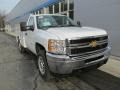 Summit White - Silverado 3500HD WT Regular Cab Dual Rear Wheel 4x4 Utility Photo No. 11