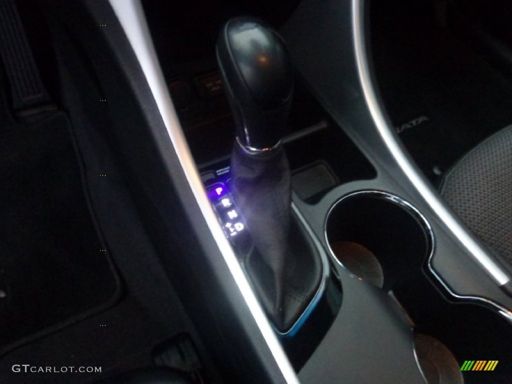 2011 Sonata SE - Midnight Black / Gray photo #31