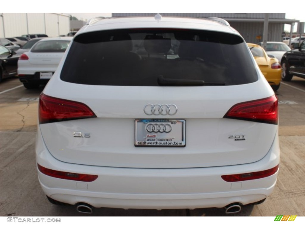 2014 Q5 2.0 TFSI quattro - Ibis White / Chestnut Brown photo #6