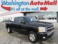 Black 2010 Chevrolet Silverado 1500 LT Extended Cab 4x4
