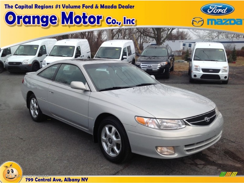 2000 Solara SLE V6 Coupe - Silver Stream Opal / Charcoal photo #1