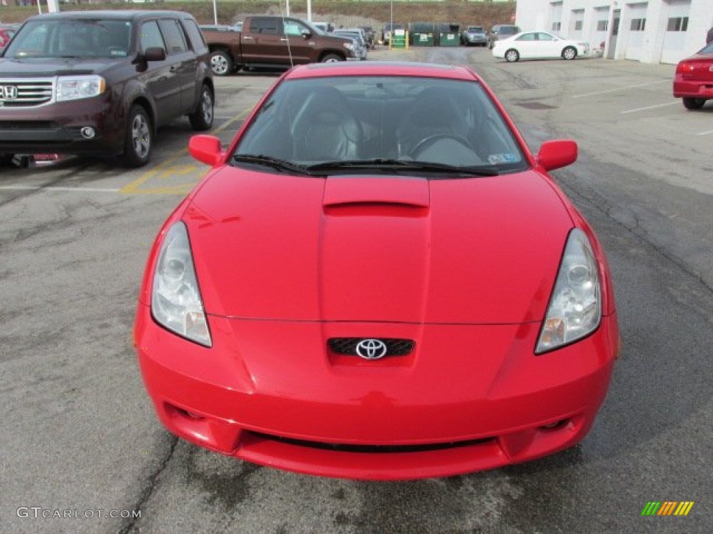 2000 Celica GT-S - Absolutely Red / Black photo #6
