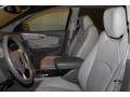 2010 Chevrolet Traverse Dark Gray/Light Gray Interior Front Seat Photo