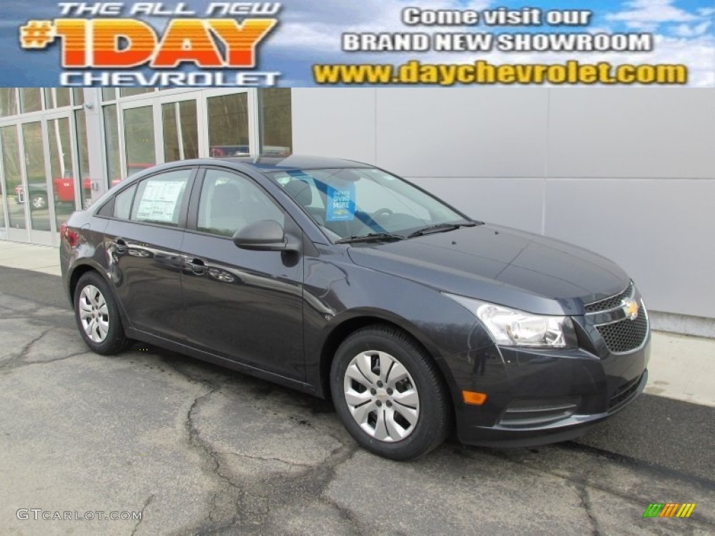 2014 Cruze LS - Blue Ray Metallic / Jet Black/Medium Titanium photo #1