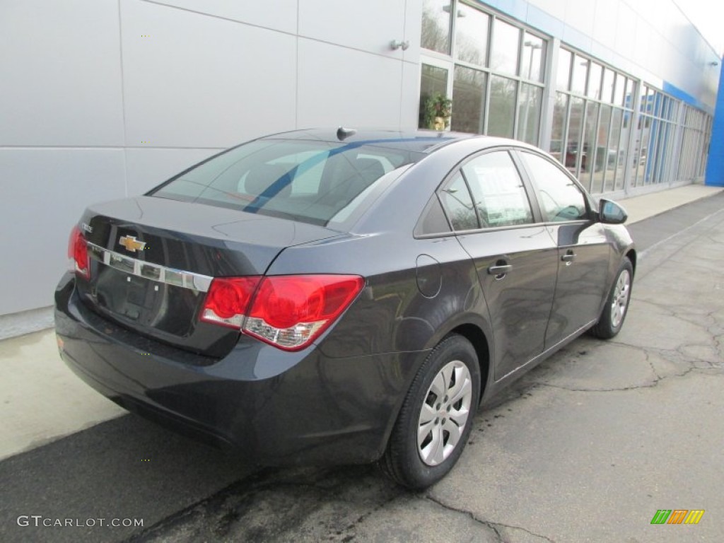 2014 Cruze LS - Blue Ray Metallic / Jet Black/Medium Titanium photo #4