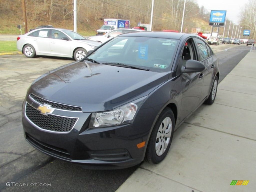 2014 Cruze LS - Blue Ray Metallic / Jet Black/Medium Titanium photo #7