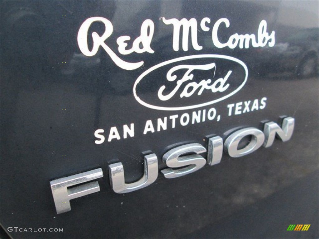 2009 Fusion SE V6 - Dark Blue Ink Metallic / Medium Light Stone photo #4