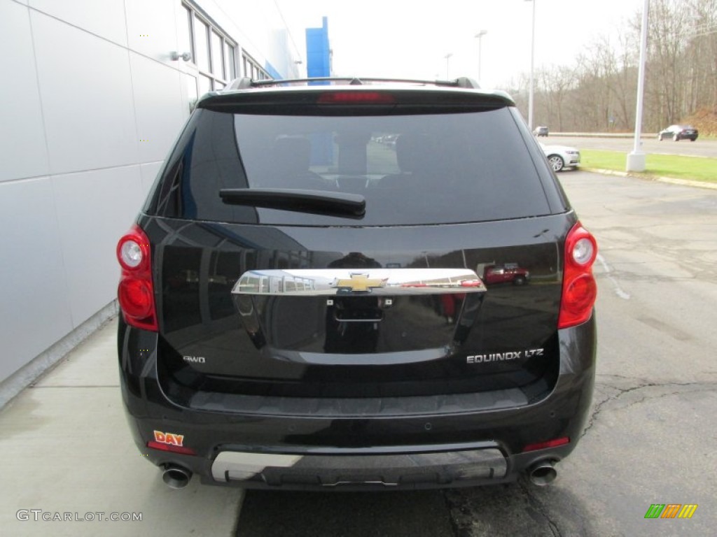 2014 Equinox LTZ AWD - Black Granite Metallic / Jet Black photo #5