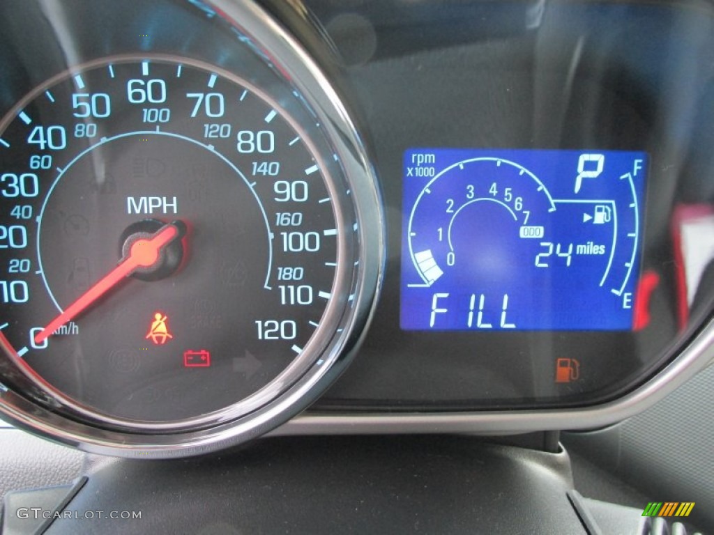 2014 Chevrolet Spark LT Gauges Photo #88524258